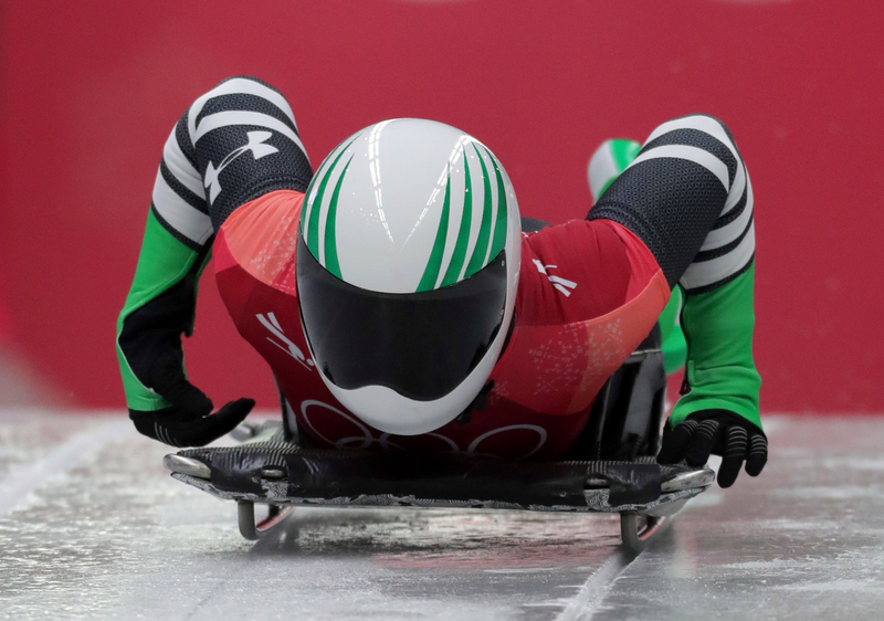 Simidele Adeagbo of Nigeria. Photo by Michael Sohn/AP Photo.